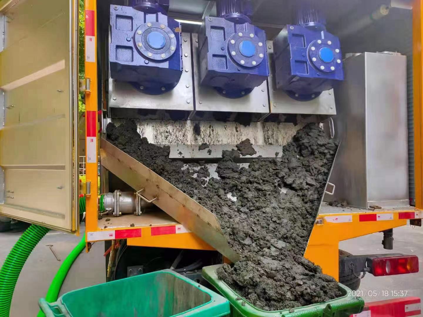 锦山镇化粪池清掏城市维护站-泥浆净化干湿分离处理